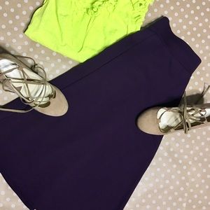 CLOSET CLOSING 8/15 -The Limited Purple Midi Skirt